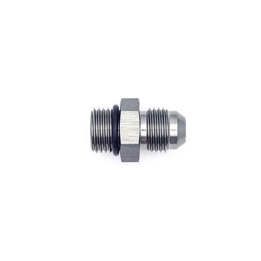 06-02-0404 DeatschWerks 6AN ORB Male To 6AN Male Flare Adapter (Incl. O-Ring)