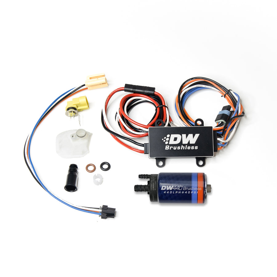 9-441-C102-0910 DeatschWerks 440lph In-Tank Brushless Fuel Pump with Controller for 08-14 WRX 08+ STI