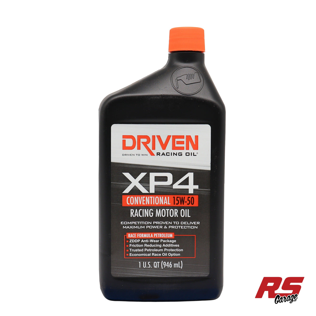 DRV 00506 Driven Racing Oil XP4 Conv 15W-50 Racing Oil Quart