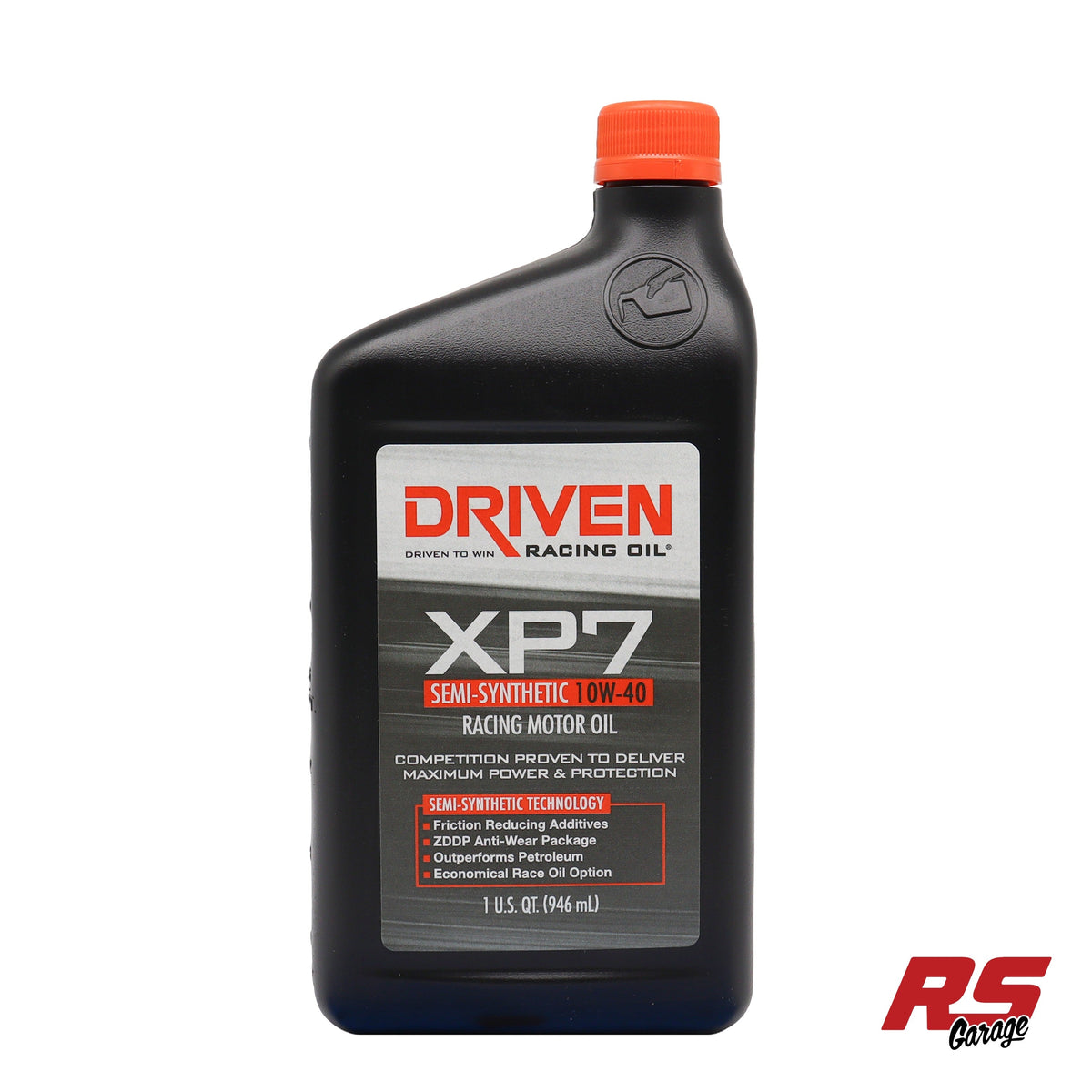 DRV 01706 Driven Racing Oil XP7 Semi-Synthetic Racing Oil Quart