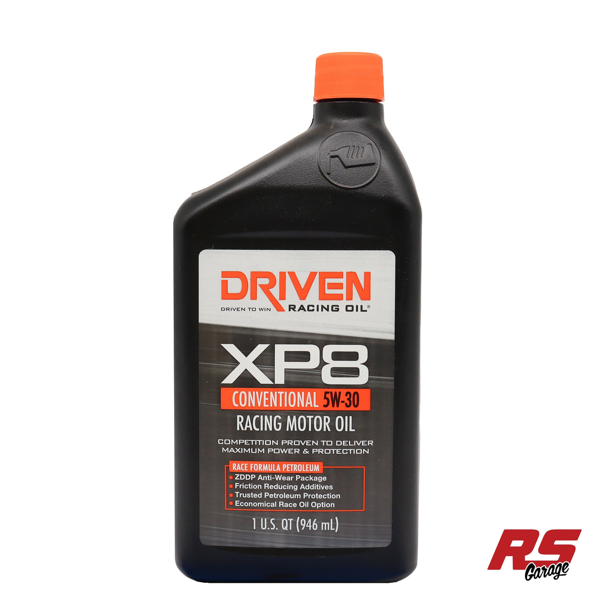 DRV 01906-12 Driven Racing Oil XP8 Conventional Racing Oil Quart 12 Count Case