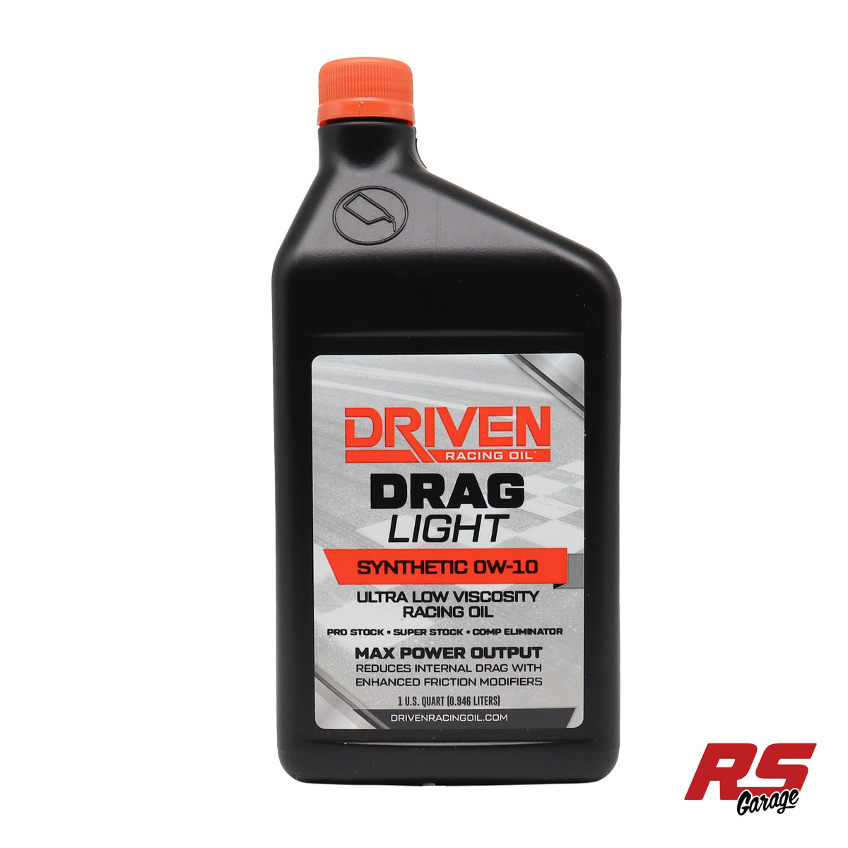 DRV 03108-4 Driven Racing Oil SAE 0W-10 Drag Light Full Synthetic Racing Only Motor Oil Gallon 4 Count Case