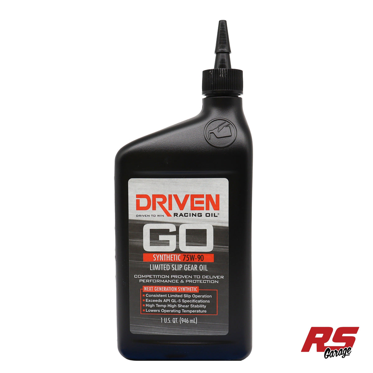 DRV 04230-12 Driven Racing Oil LS 75W-90 Gear Oil Quart 12 Count Case
