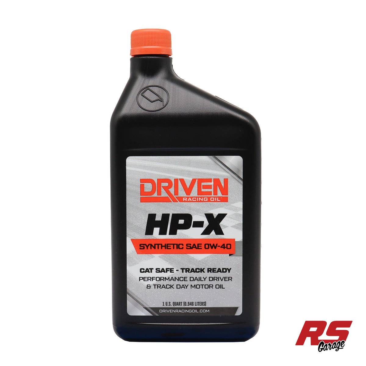 DRV 17408 Driven Racing Oil HP-X SAE 0W-40 Full Synthetic - Driven Trilogy Modern HP Motor Oil Gallon