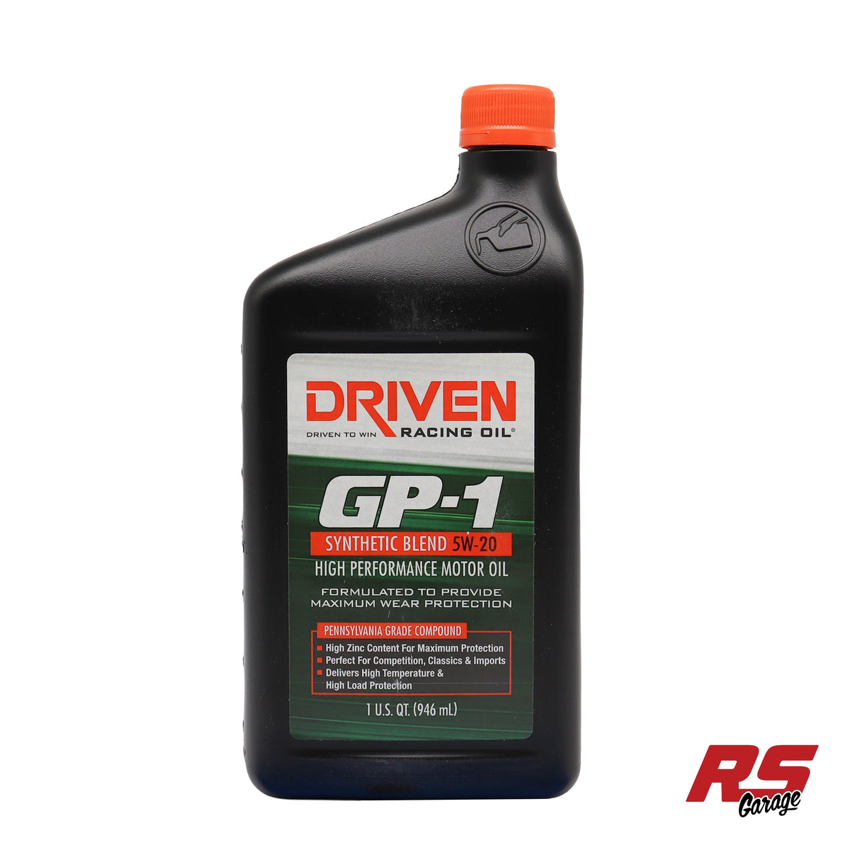 DRV 19206-12 Driven Racing Oil GP-1 Synthetic Blend 5W-20 Quart 12 Count Case