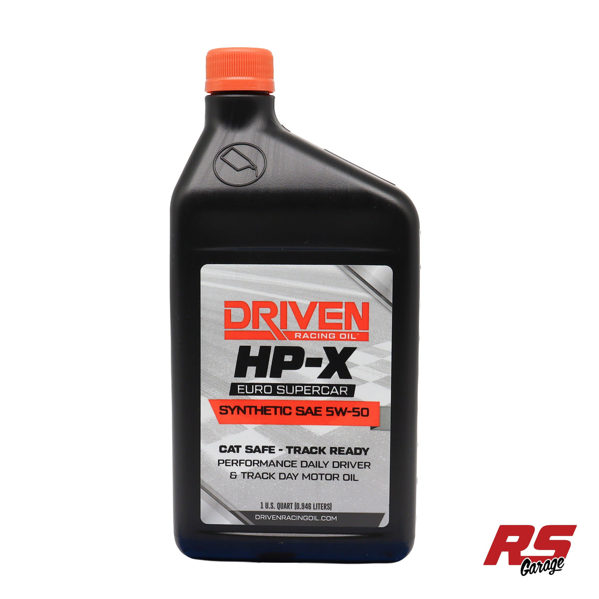 DRV 23508 Driven Racing Oil HP-X Euro SAE 5W-50 Full Synthetic - Driven Trilogy Modern HP Motor Oil Gallon