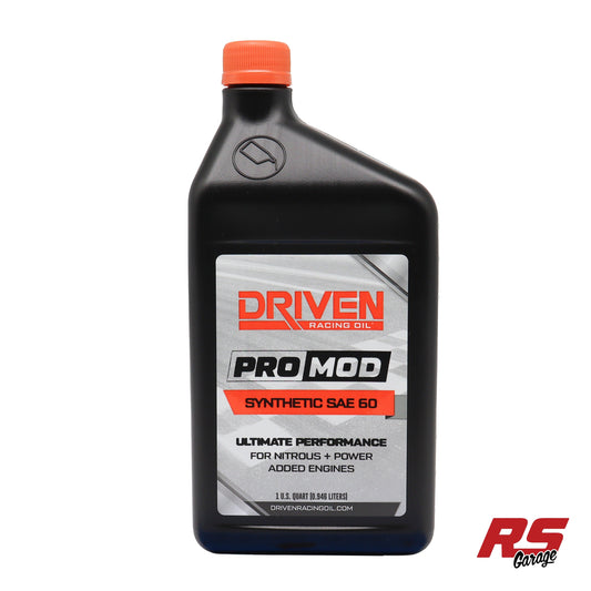 DRV 24606 Driven Racing Oil SAE 60 ProMod Full Synthetic Racing Only Motor Oil Quart