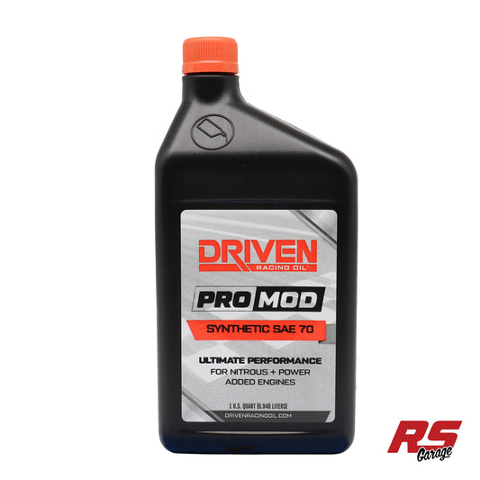 DRV 24708-4 Driven Racing Oil 70 w ProMod Full Synthetic Racing Only Motor Oil Gallon 4 Count Case