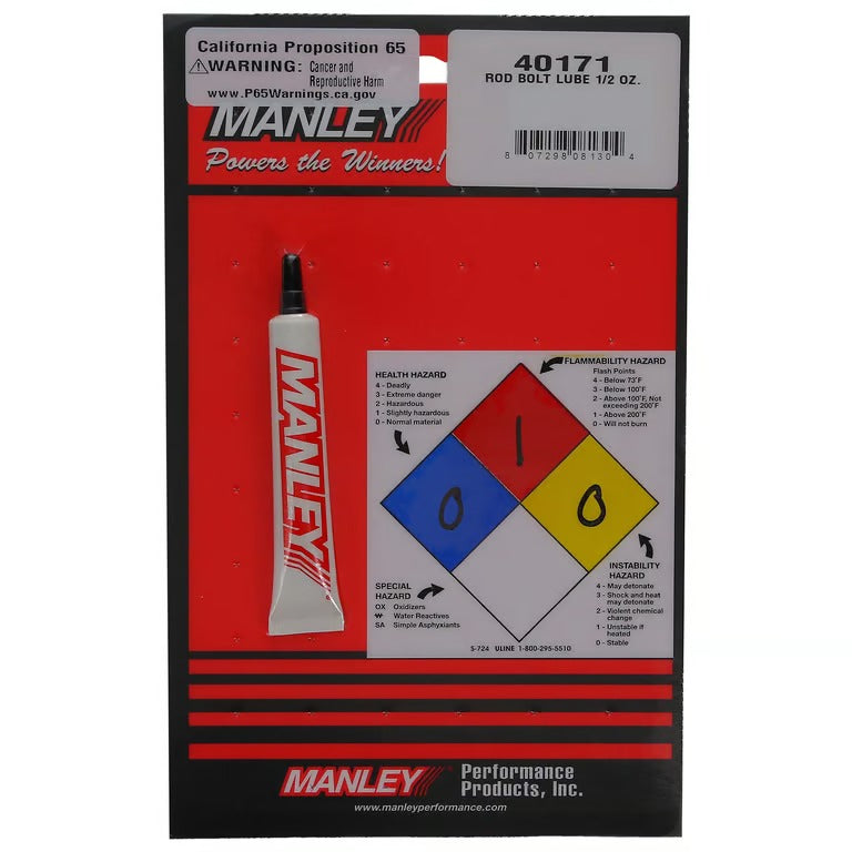 40171 Manley Lube Manley Rod Bolt 1/2 Oz.