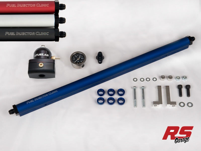 FKT 145 -8 Fuel Injector Clinic Toyota Supra 2JZ-GTE Fuel Rail Kit -8AN
