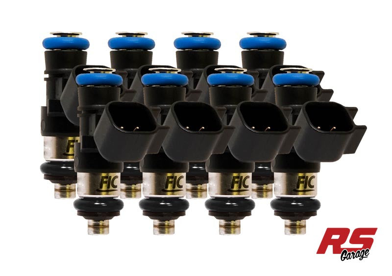 IS153-0850H-SC Fuel Injector Clinic 850cc (85 Lbs/Hr At OE 58 Psi Fuel Pressure) FIC Fuel Injector Clinic Injector Set for Dodge Hemi Gen 1-4 Whipple Supercharger(high-Z)