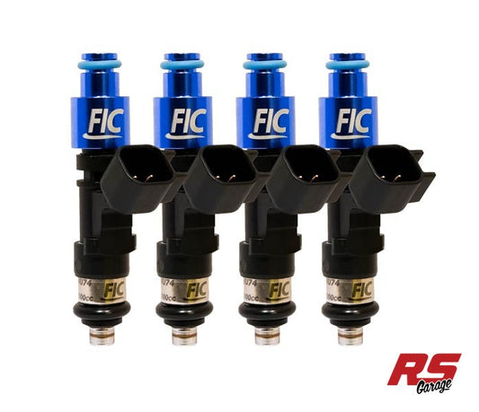 IS181-0445H 445cc FIC Fuel Injector Clinic Injectors Set SR20DET RWD Nissan Silvia 240SX S13 S14 S15 11MM High-Z