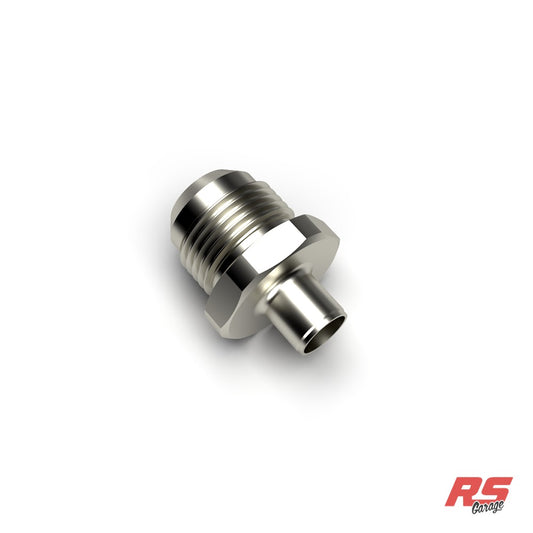 PHR -12AN Male Press-In Fitting for OEM 2JZ Valve Covers, Exhaust Side