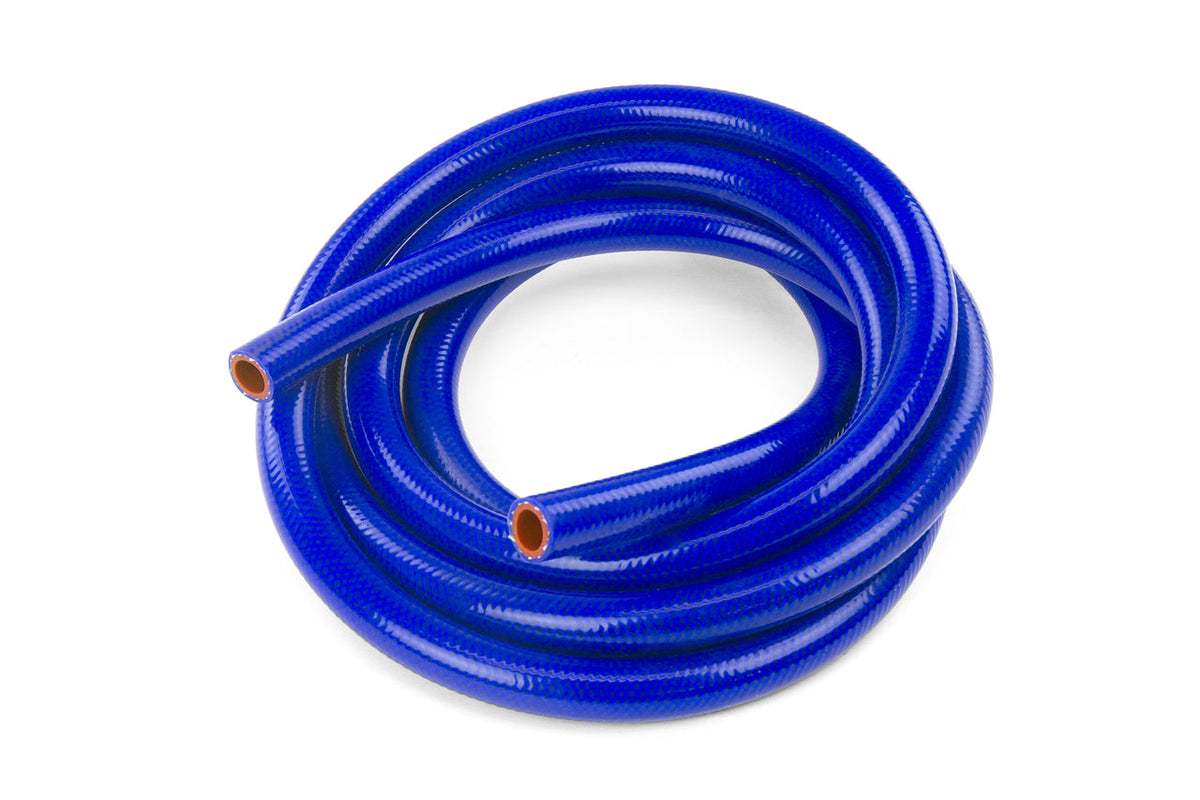HTHH-125-BLUEx10 HPS 1.25" (32MM) ID 10 Feet Long 1-PLY Polyester Blue Silicone Heater Hose