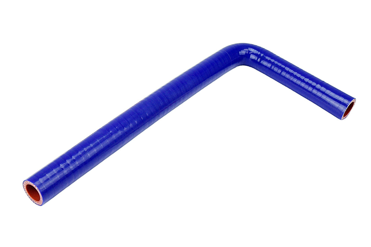 HTSEC90-025-L5x60-BLUE HPS Silicone Elbow - 90 Degree