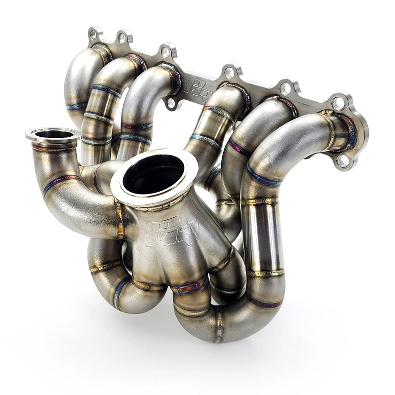 PHR V23A Turbo Manifold for 2JZ-GE - Cast, (D) Dual wastegate, Other, Dual Gate 44, 45 or 46mm, Single Scroll