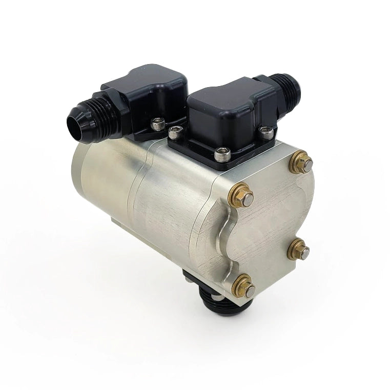 PHR/Dailey Cam Driven Vacuum Pump - Clear Anodized