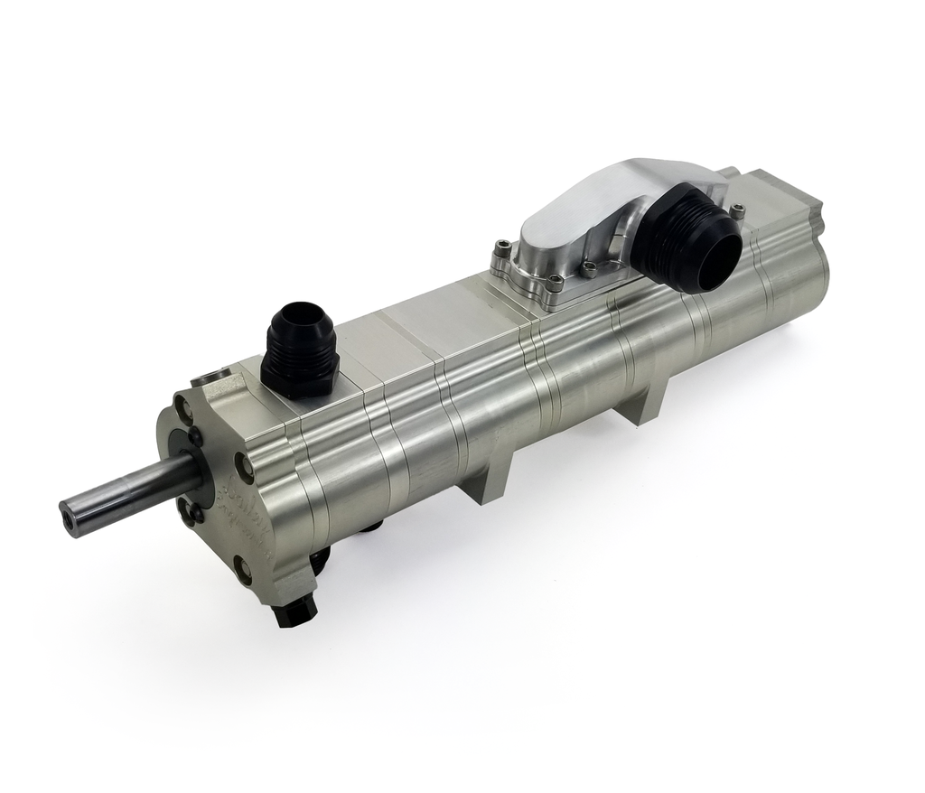 Dailey Engineering Dry Sump Oil Pump for 2JZ, 7 Stage - Standard, 7, 1.4", Side Retun Manifold, -20AN, 90 Degree, No, Yes