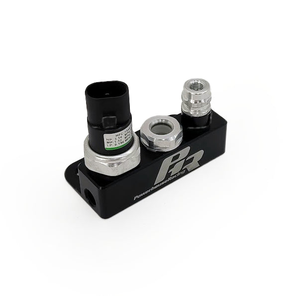 High/Low Switch, Site Glass and High-Side Port Manifold for GS300, IS300 -Includes site glass and high-side port -Does