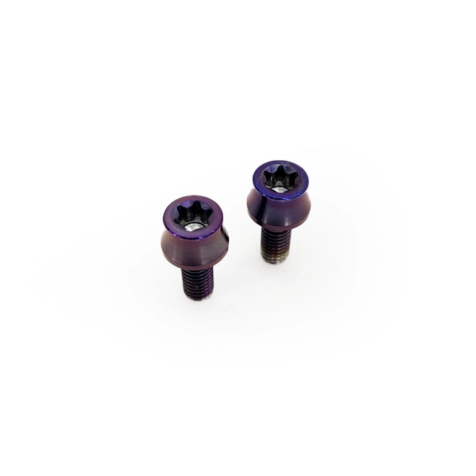 Titanium Bolt Kit for IS300 Radiator Tie Downs (Support Brackets) -Purple - Purple Anodized