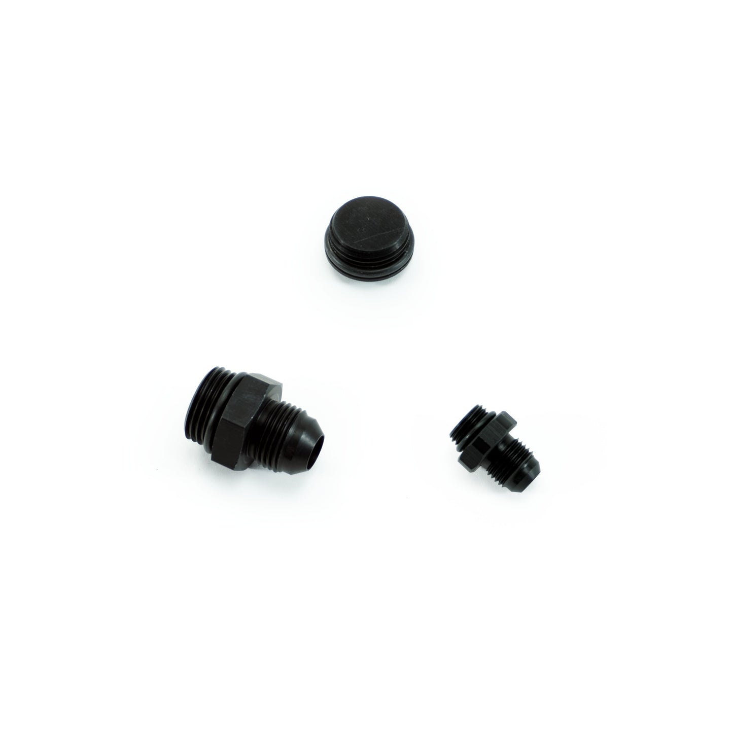 Fuel Pressure Regulator Fitting Kit - Turbosmart FPR8, -6AN, Plug (Single Feed Line), -6AN