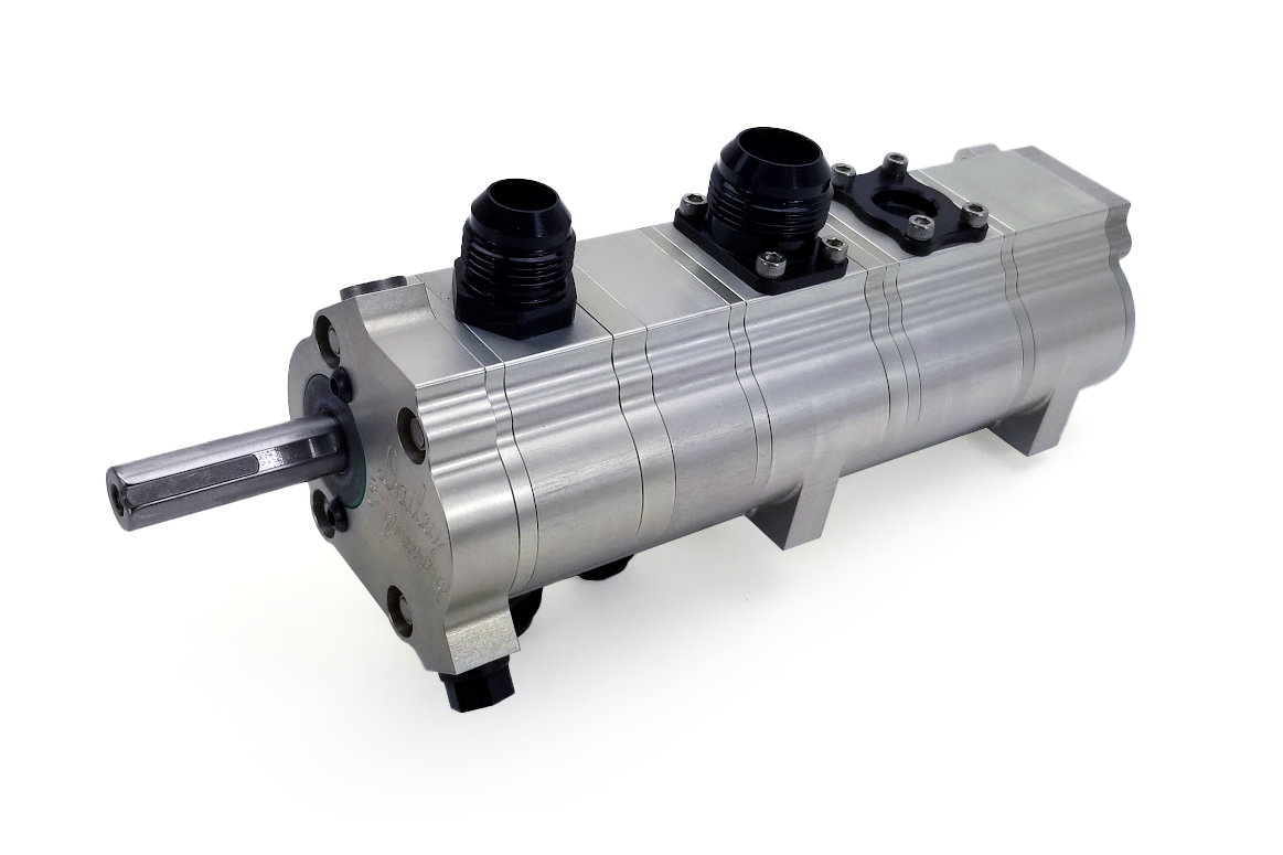 Dailey Engineering Dry Sump Oil Pump for 2JZ, 5 Stage - 1.4", No, -16AN Return Fitting, Yes, Standard, 5