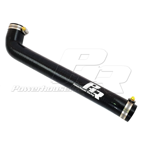 PHR Silicone Lower Radiator Hose for MKIV Supra or Lexus SC300 with 2JZ-GTE, with rotated waterneck
