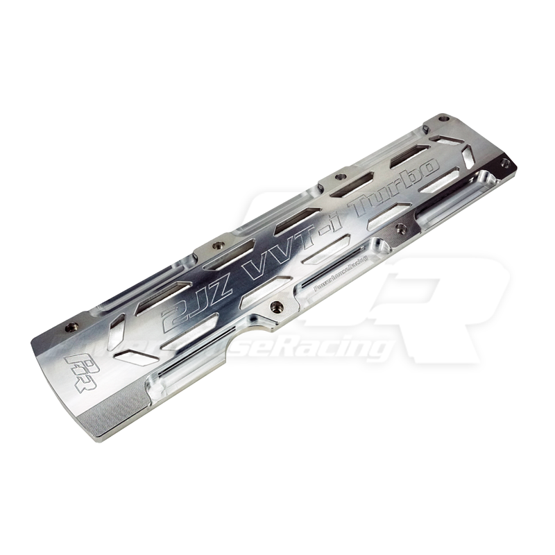 PHR Billet Coil Cover for 2JZ-GTE/GE VVT-i - Machined Finish, 2JZ VVT-i Turbo