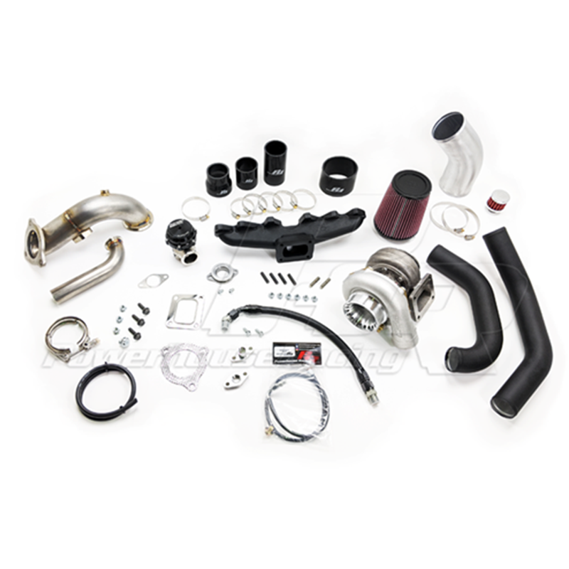 PHR 500hp Street Torque Turbo Kit for 1993-1998 Toyota Supra TT USDM, Stock ECU Includes: -PTE 6266 JB Turbo w/ .81AR T