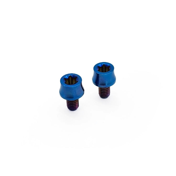 Titanium Bolt Kit for IS300 Radiator Tie Downs (Support Brackets) -PVD Blue