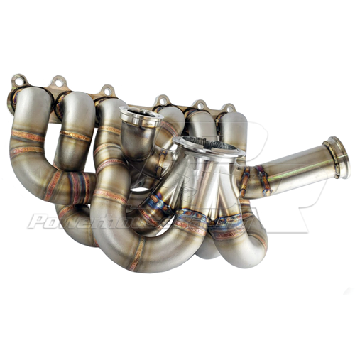 PHR V50 Pro Mod Turbo Manifold for 2JZ-GTE - Billet, (D) Dual wastegate, Dual Gate 44, 45 or 46mm, Single Scroll