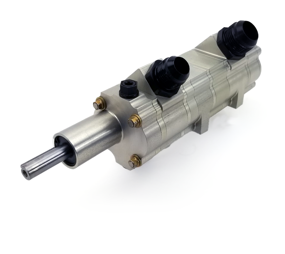 Dailey Engineering Dry Sump Oil Pump for 2JZ w/ Air Conditioning - For Air Conditioning, 5, 1.2" (preferred), -16AN Return Fitting, No, No
