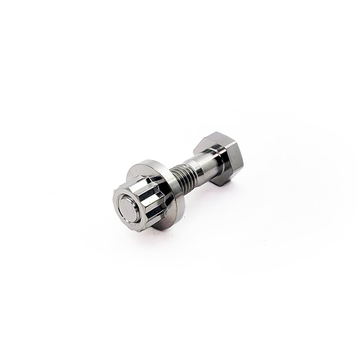 PHR Titanium Serpentine Belt Idler Pulley Bolt and Nut for 2JZ, 1JZ - Manual, Machined