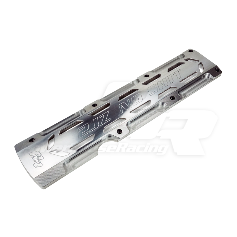 PHR Billet Coil Cover for 2JZ-GTE/GE VVT-i - Machined Finish, 2JZ No Shit