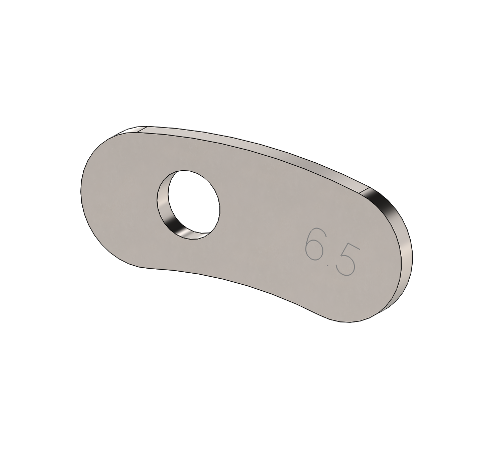Titanium Lock (Shim) for Adjustable Cam Gears for 2JZ (SINGLE) - 3.5