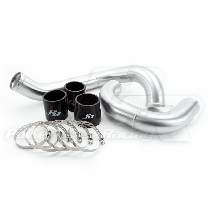 PHR 3.0" Hot Side Intercooler Pipe Kit for GS300 -PHR Tubular Style Manifold -Gloss Black Powder Coat -Made to order - PHR S-Series and V-Series Manifolds (excluding V50), H-Cover, Gloss black powder coat