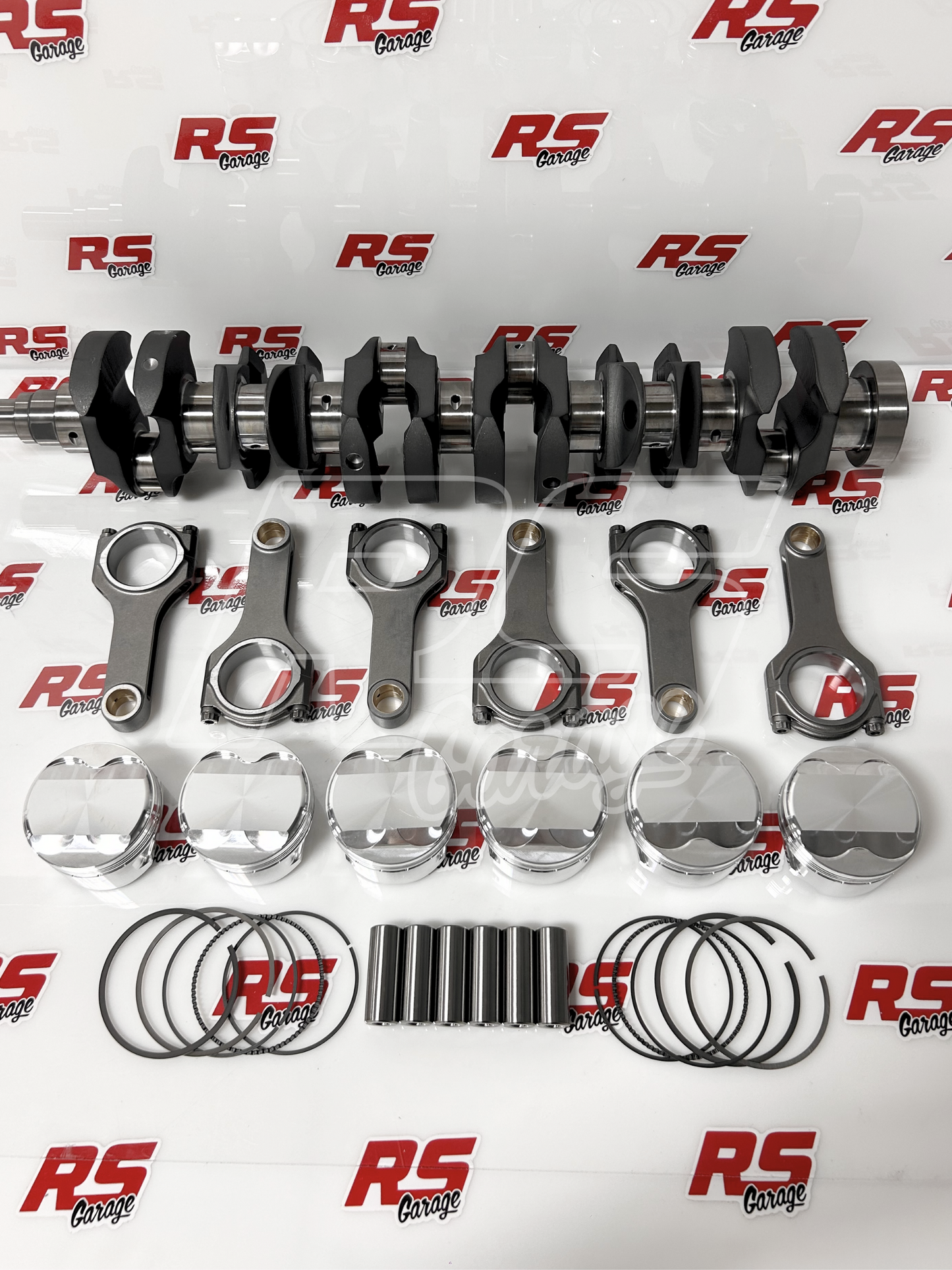 BC0307LW - Toyota 2JZGTE/GE Stroker Kit - 86mm LW Stroke/ProH625+ Connecting Rods/Custom Pistons