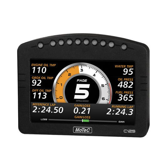 Motec C125 5" Color Display