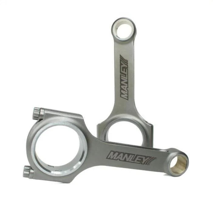14022-4 Manley Forged H Beam Connecting Rods Mitsubishi 2G DSM Eclipse Talon EVO 8 9 VIII IX 4G63T 7 Bolt