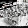 609000C-6 Manley Forged Pistons Toyota Supra MK4 2JZ-GTE 2JZ-GE 2JZGTE 86mm STD Dish -10 cc 9.0:1 609000C-6