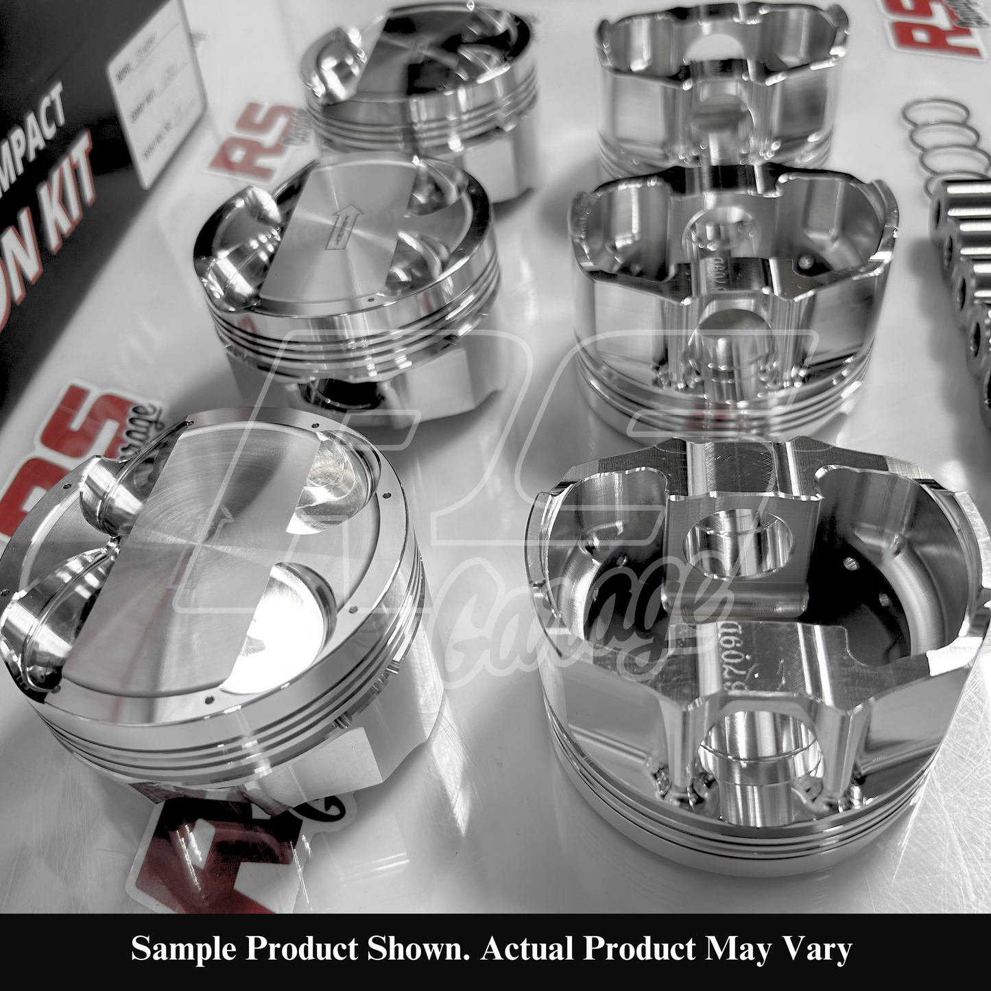 609000C-6 Manley Forged Pistons Toyota Supra MK4 2JZ-GTE 2JZ-GE 2JZGTE 86mm STD Dish -10 cc 9.0:1 609000C-6