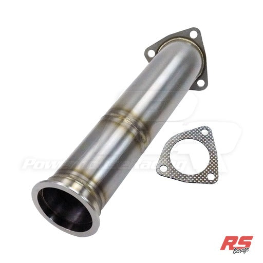 PHR Stock Twin Downpipe -JDM Supra Turbos - Upper pipe only, does not include midpipe - To complete the kit, you must