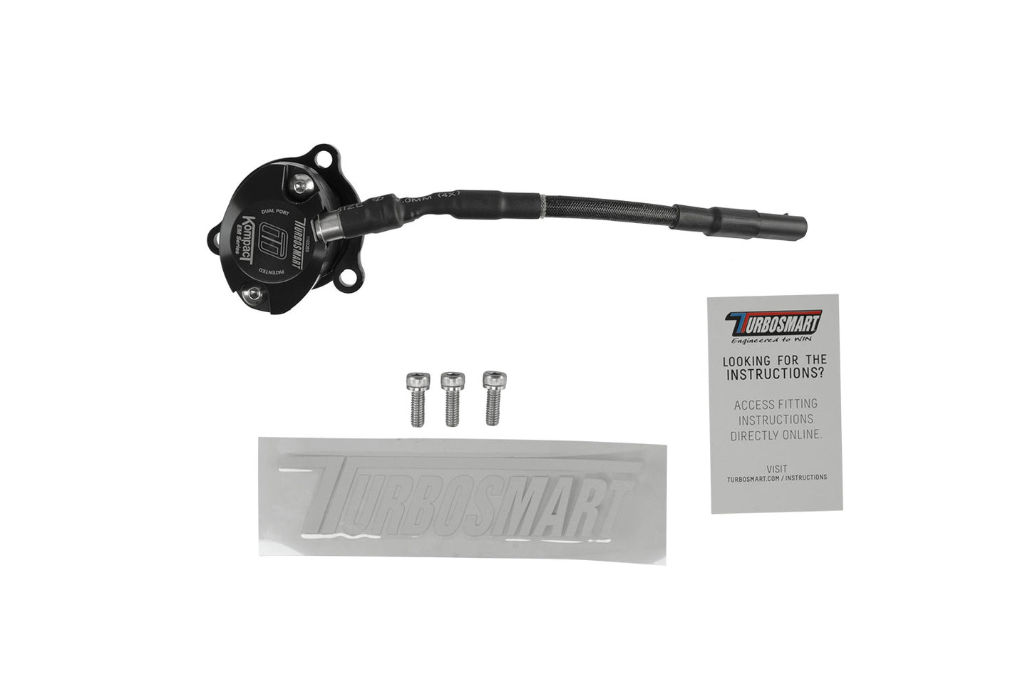 TS-0223-1040 Turbosmart BOV Kompact EM Dual Port VR34