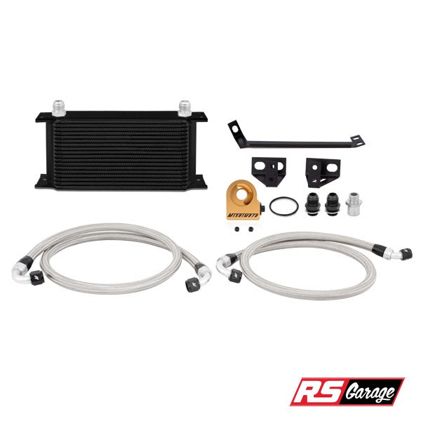 Mishimoto Thermostatic Oil Cooler Kit Mustang 2.3L EcoBoost 15 +