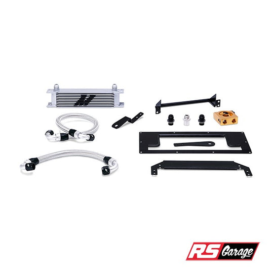 Mishimoto Thermostatic Oil Cooler Kit Silver For Mazda Miata 99-05 NB BP 1.8L