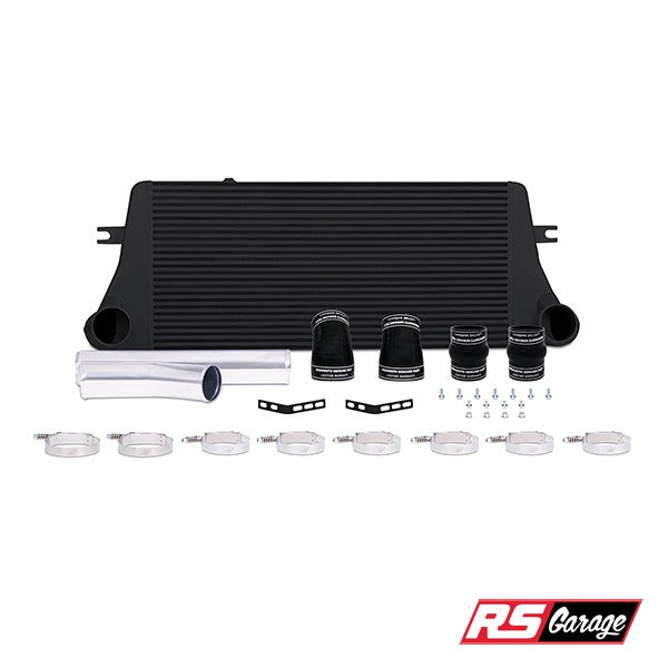 Mishimoto 94-02 Dodge Ram 2500 5.9L Cummins Intercooler Kit w/ Pipes (Black)