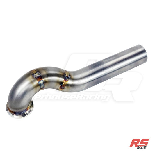 PHR Dumptube for Street Torque Turbo Kit for 2JZ-GTE - Ceramic Coated Black