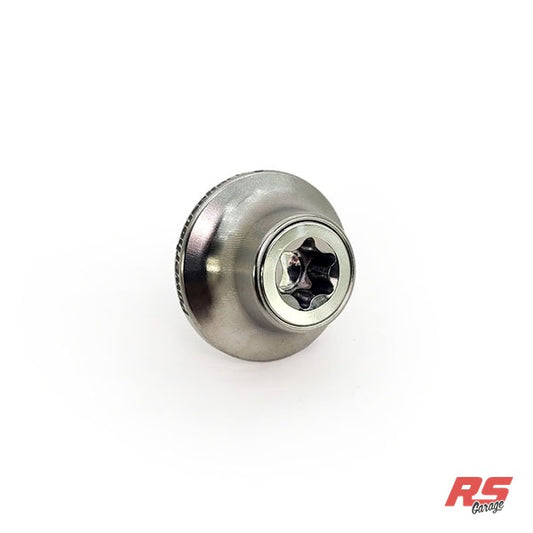 PHR Titanium Cam Gear Bolt and Washer for 2JZ -Polsihed Bolt -Machined Washer - Polished, Machined
