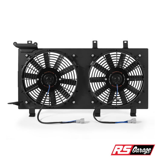 Mishimoto 01-07 Subaru WRX/STI PNP Aluminum Fan Shroud Black