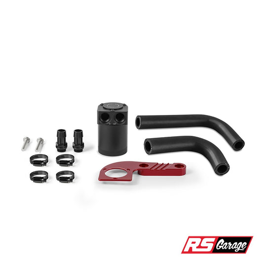Mishimoto 15-20 BMW F8X M3/M4 Baffled Oil Catch Can - Sakhir Orange